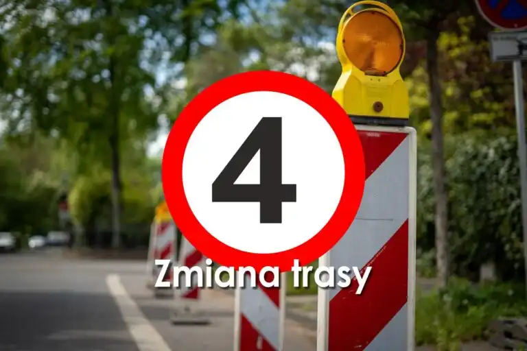 Uwaga! Zmiany w kursowaniu linii nr 4