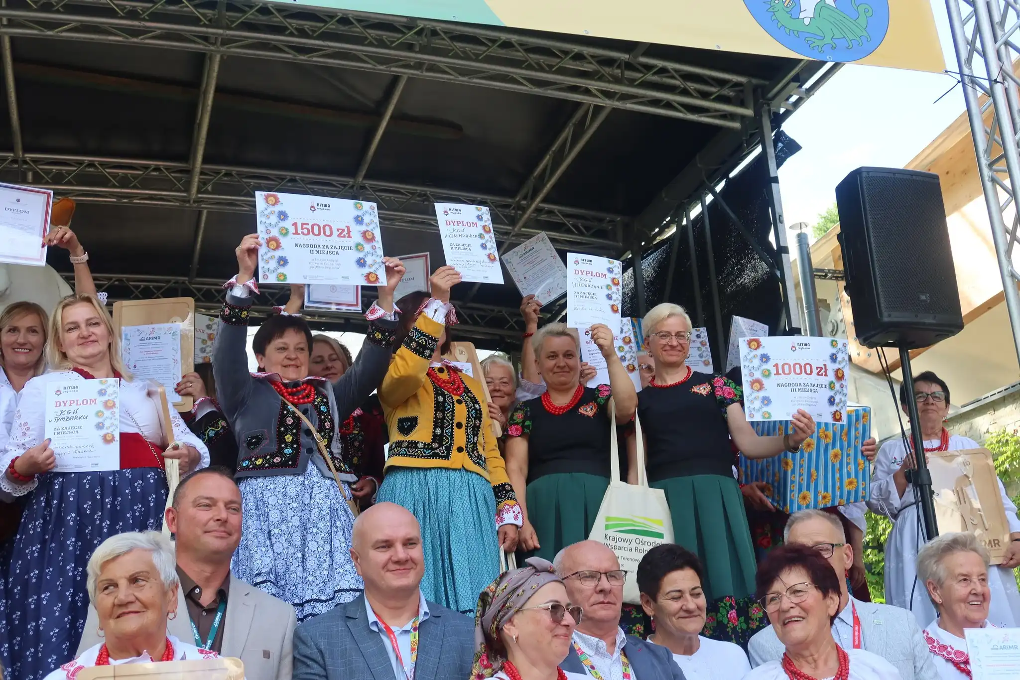 KGW Witowiczanie na podium Bitwy Regionów