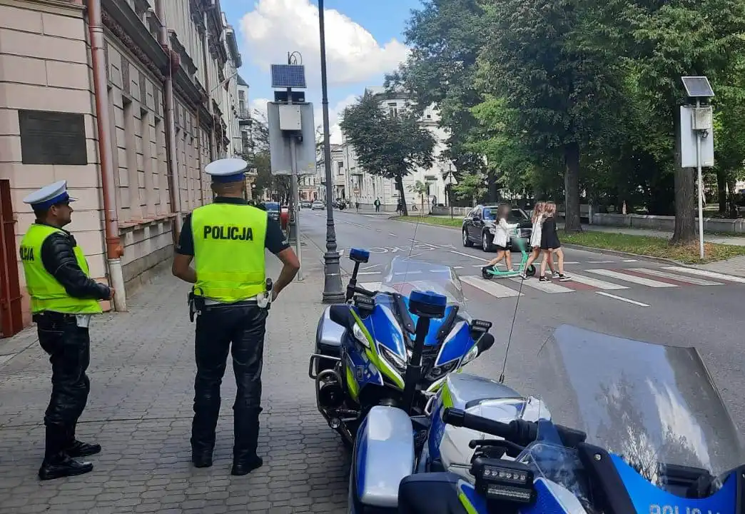 "Bezpieczna droga do szkoły" z sądeckimi policjantami