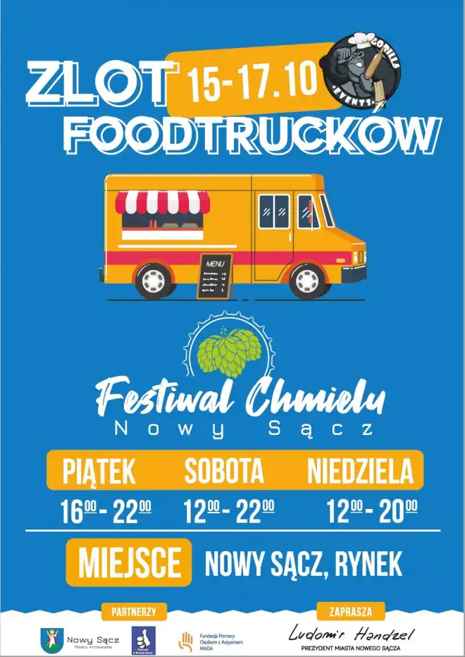W weekend Festiwal Chmielu i zlot foodtrucków na nowosądeckim Rynku