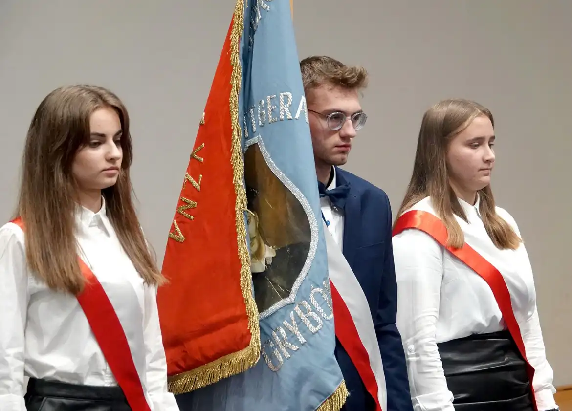 LO w Grybowie: minister podziękował młodzieży i nauczycielom