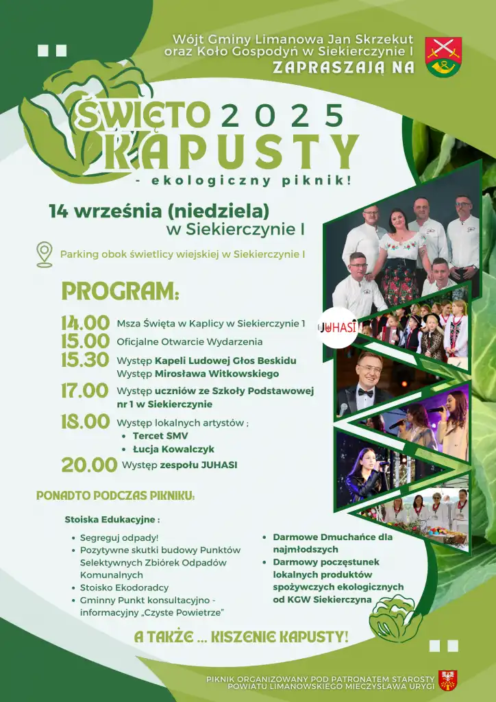Ekologiczny piknik i Święto Kapusty w Siekierczynie