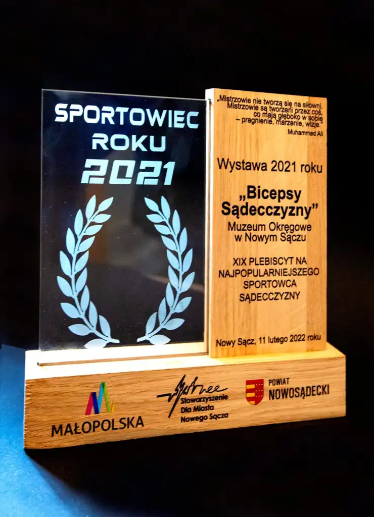 Wystawa "Bicepsy Sądecczyzny" nagrodzona