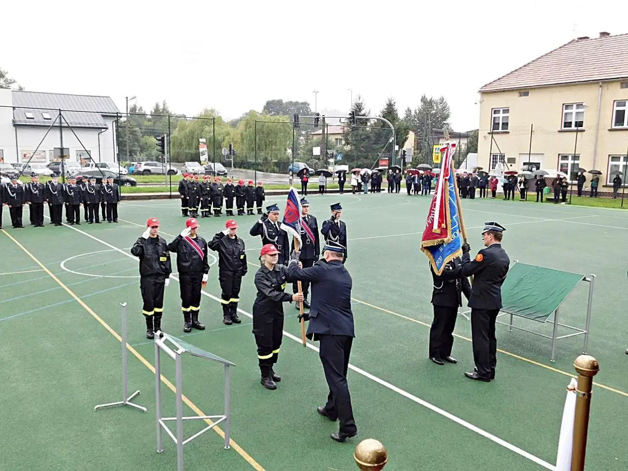 Ochotnicza Straż Pożarna w Łabowej z Medalem Polonia Minor