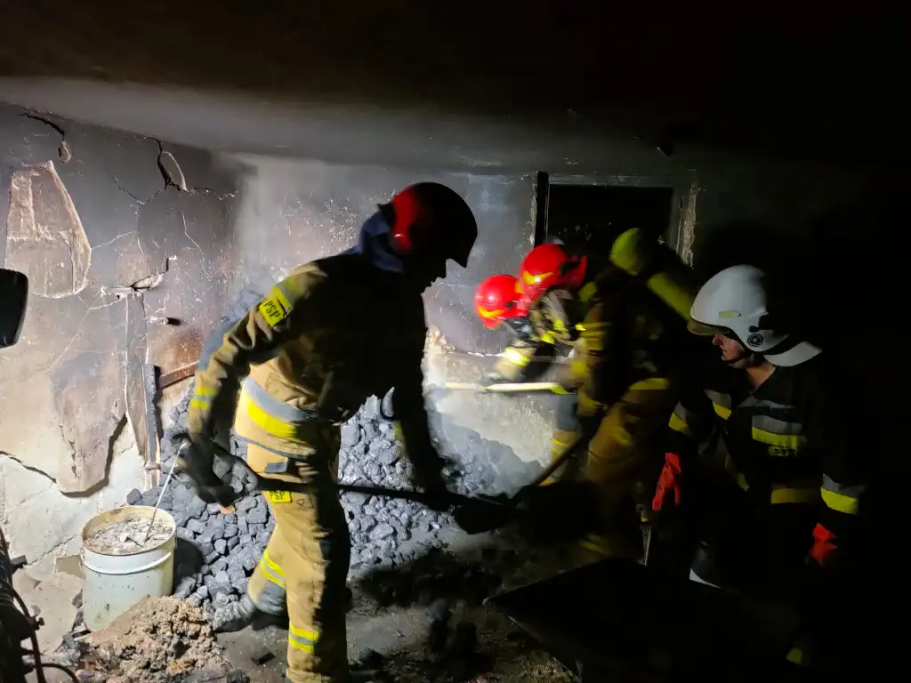 Ptaszkowa: W kotłowni jednego z domów wybuchł pożar