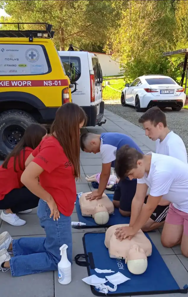 Na tym obozie przyszli policjanci i wojskowi przeszli prawdziwą szkołę życia
