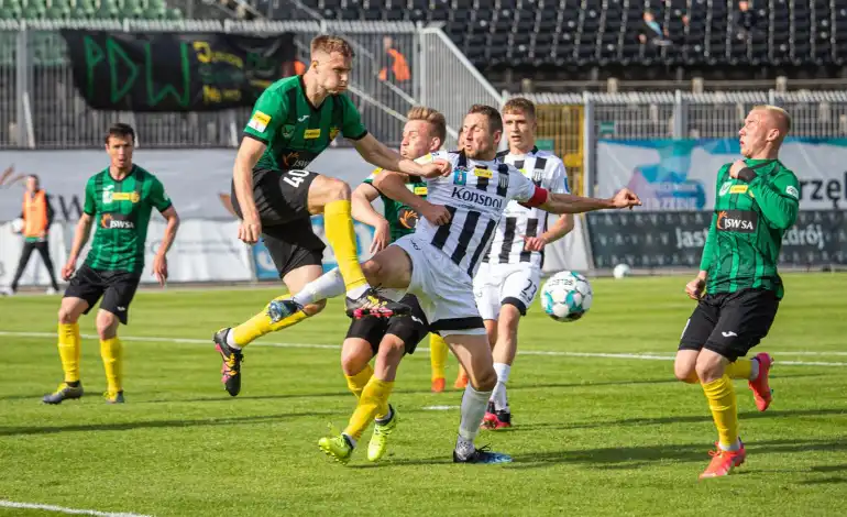 Sandecja remisuje z GKS-em Jastrzębie
