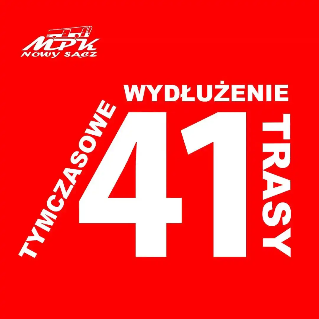 MPK: Zmiany w komunikacji: wybrane kursy 41 wydłużone do Jagodowej