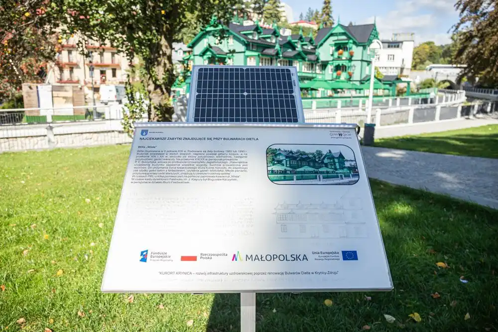 Odmienione centrum Krynicy-Zdroju na europejskim poziomie
