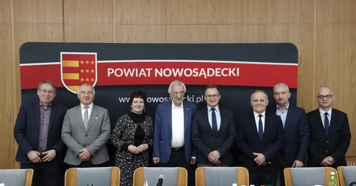 Samorządowcy z Sądecczyzny spotkali się z wicemarszałkiem Sejmu Ryszardem Terleckim