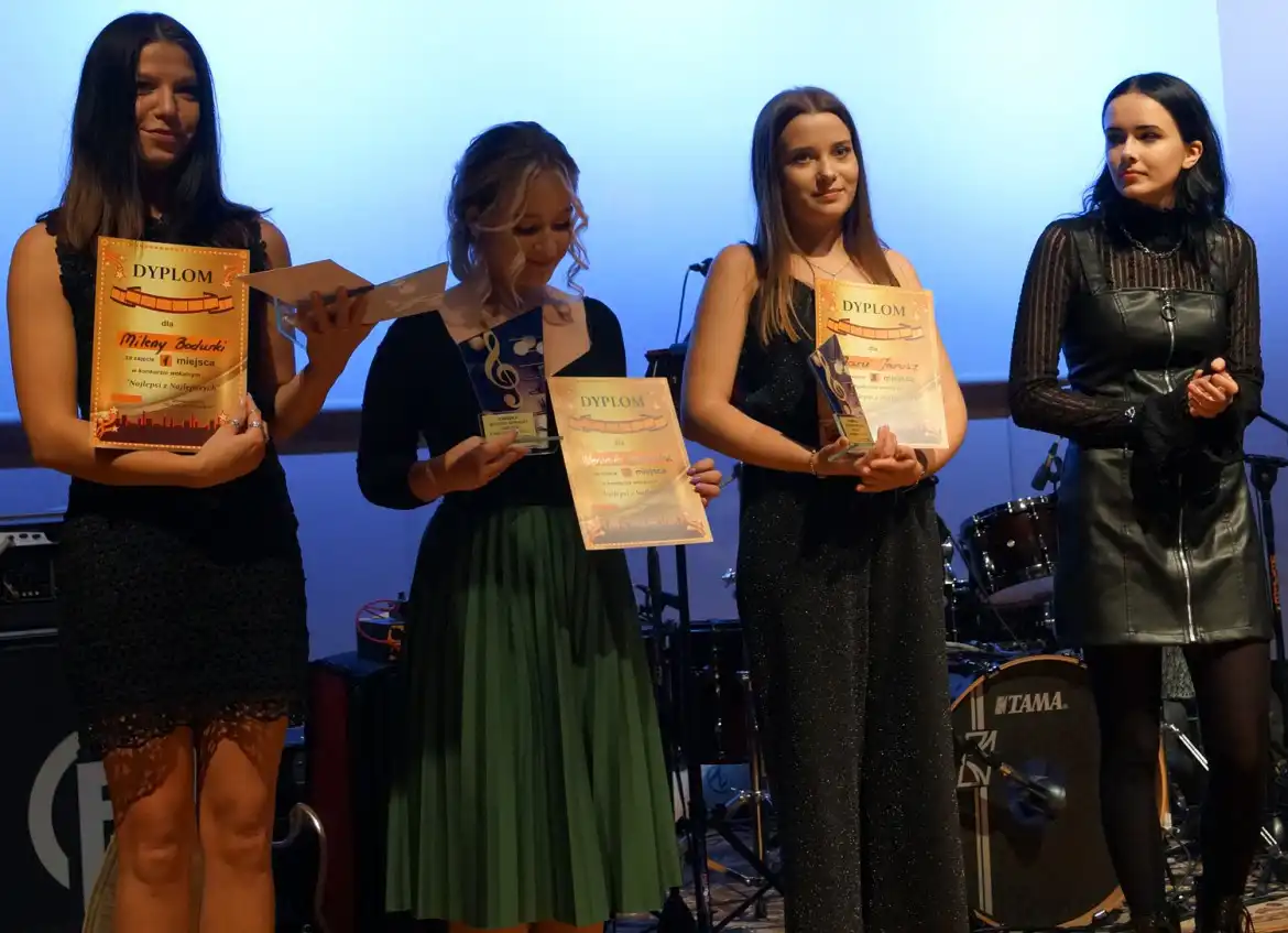 Zwycięzcy IV edycji Festiwalu Rockowego "Muzyka dla Wszystkich" nagrodzeni