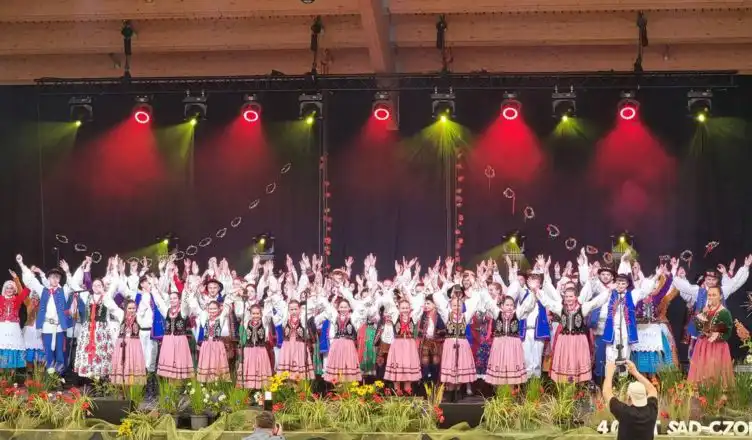Koncert jubileuszowy Zespołu Regionalnego ”Sądeczoki” w Amfiteatrze w Parku Strzeleckim