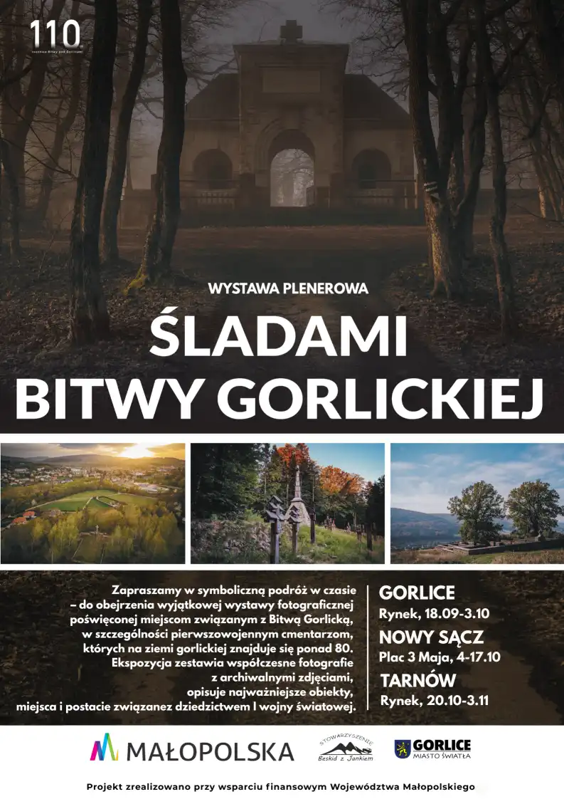 „Śladami Bitwy Gorlickiej”. Wyjątkowa wystawa fotograficzna wyrusza w Małopolskę