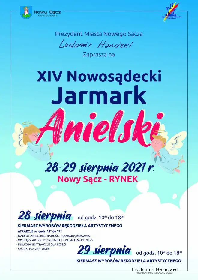 W dniach 28-29 sierpnia XIV Nowosądecki Jarmark Anielski