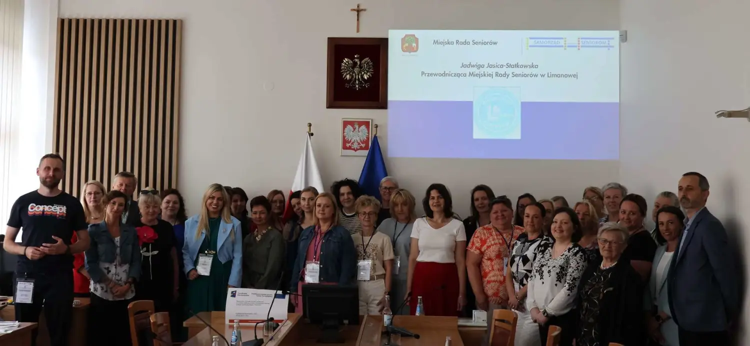 Nieprzypadkowa druga wizyta. Limanowska polityka senioralna zyskuje uznanie poza regionem