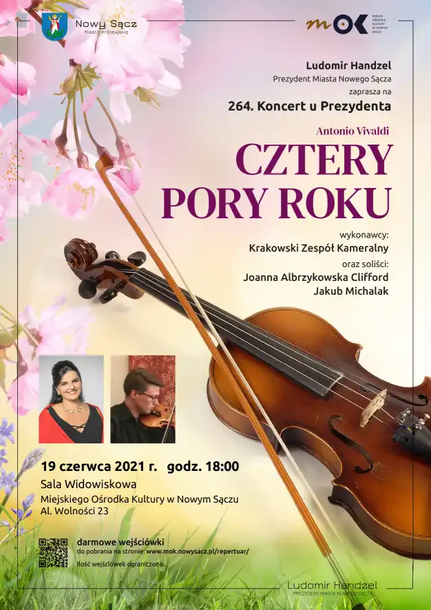 19 czerwca 264. Koncert u Prezydenta pt. "Cztery Pory Roku"