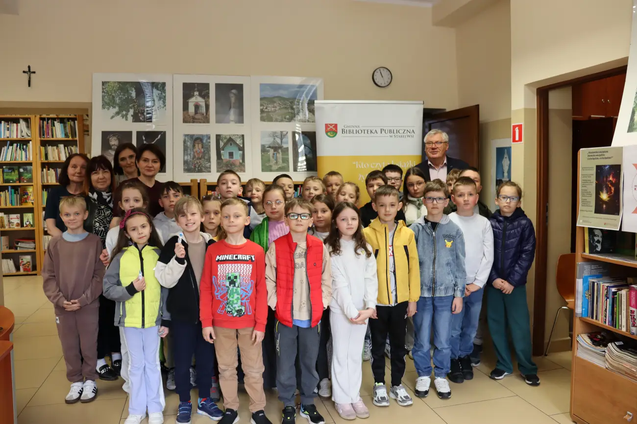Książki, zagadki i lokalne historie. Tydzień Bibliotek w Starej Wsi