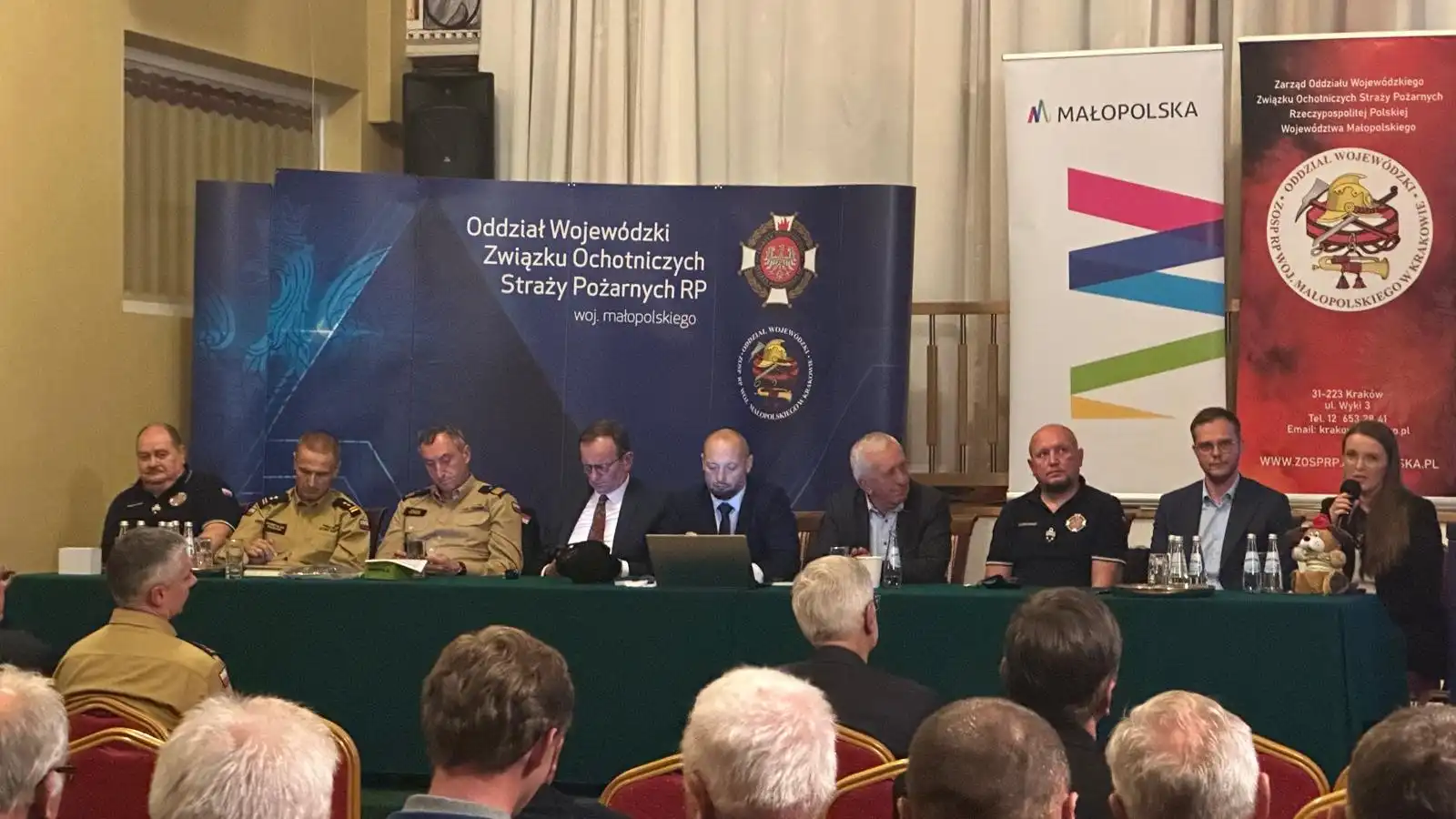 Strażacy i urzędnicy na froncie bezpieczeństwa. Ważne szkolenie w Tęgoborzy
