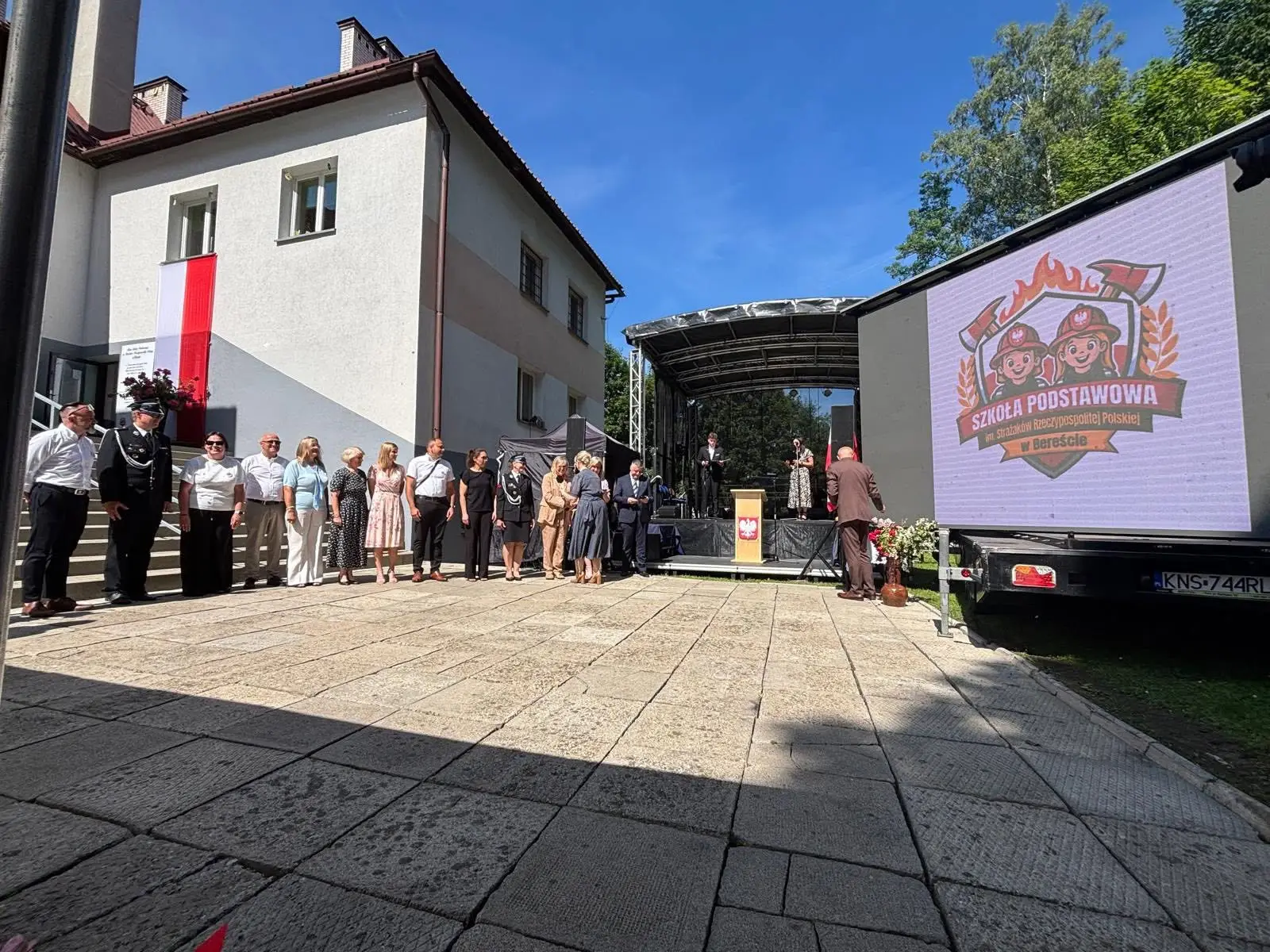Nowy patron i wyjątkowe święto. Takiego dnia w historii szkoły w Bereście jeszcze nie było