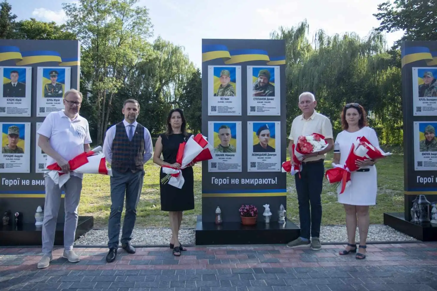 Wizyta delegacji z Limanowej na Ukrainie
