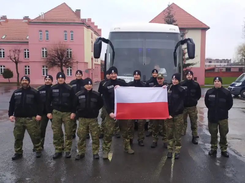 Funkcjonariusze KaOSG będą ochraniać granice Macedonii