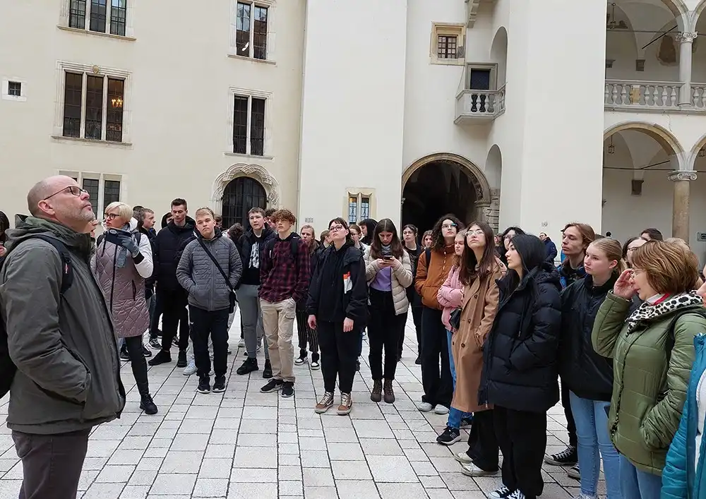 W ZSZ w Grybowie gościli uczniowie z Niemiec i Litwy
