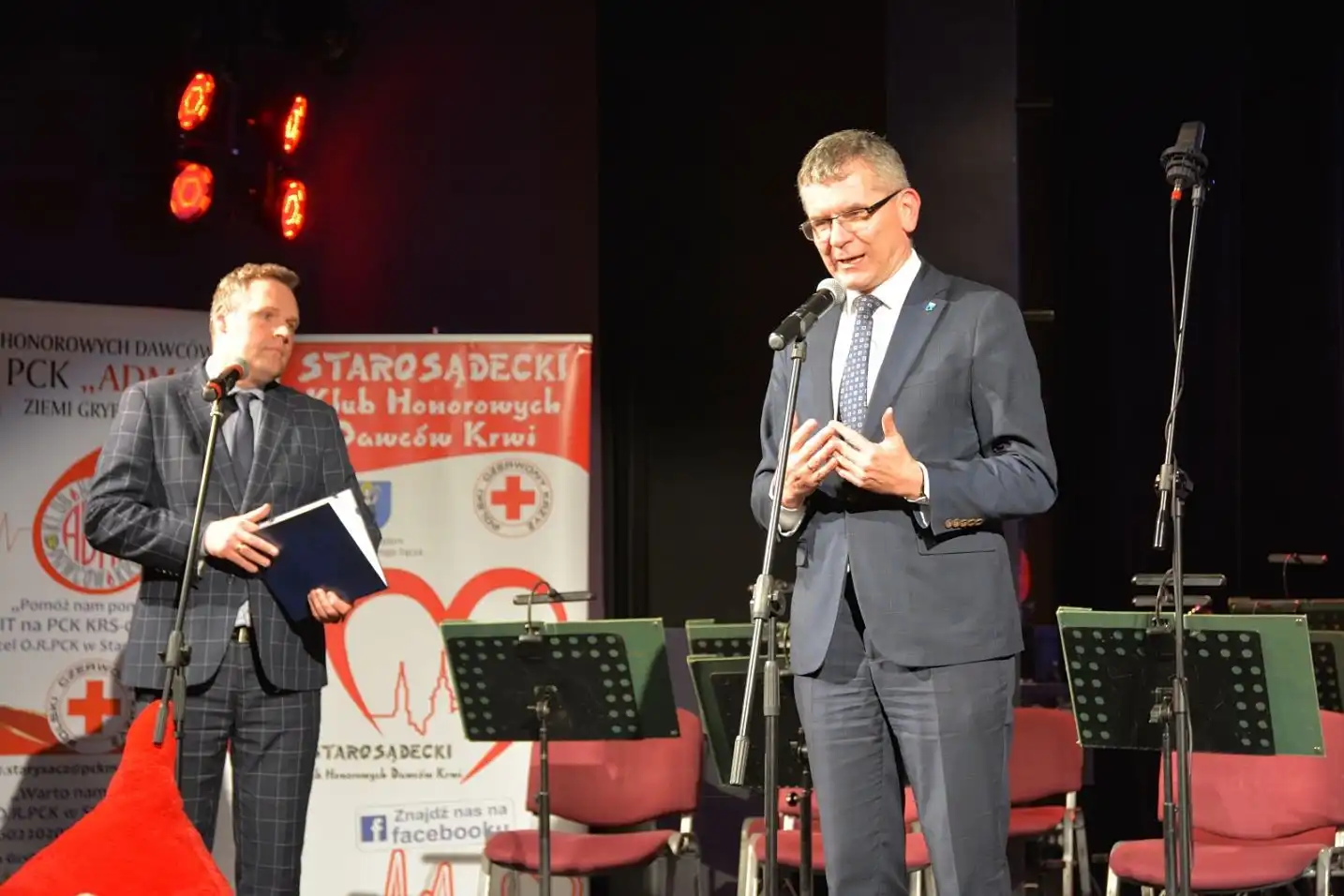 Uroczysta Gala Honorowych Dawców Krwi w Starym Sączu
