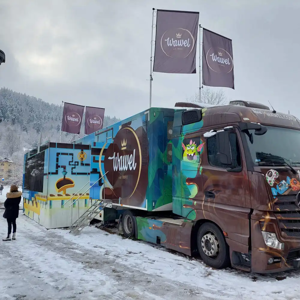 Wawel Truck odwiedzi Wierchomlę, Tylicz i Krynice  [ Aktualizacja ]
