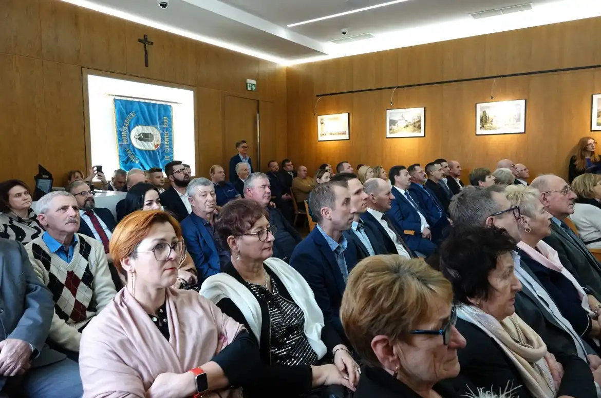 Opłatek i noworoczne wyzwania. Sołtysi Ziemi Sądeckiej spotkali się w Starostwie