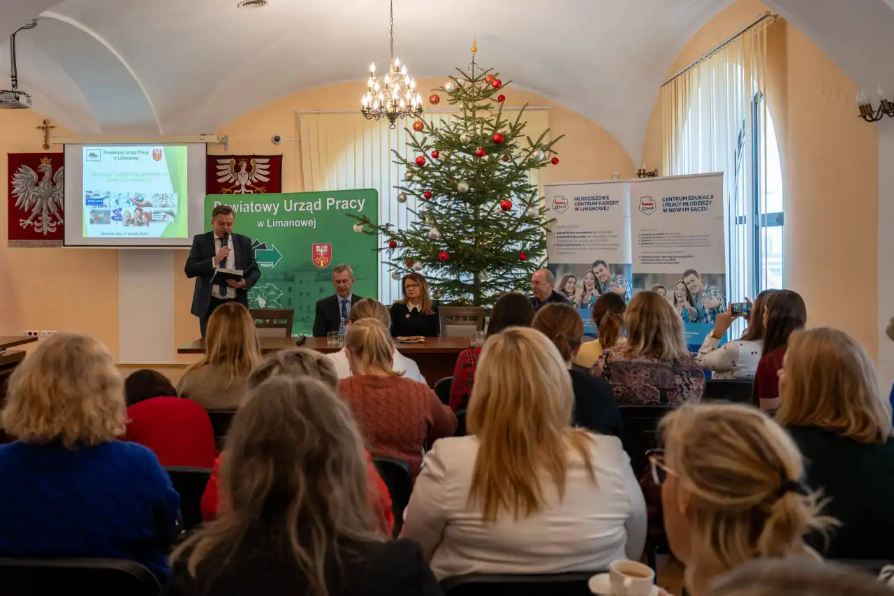 Kształtowanie kariery młodych ludzi. Spotkanie doradców zawodowych w Limanowej