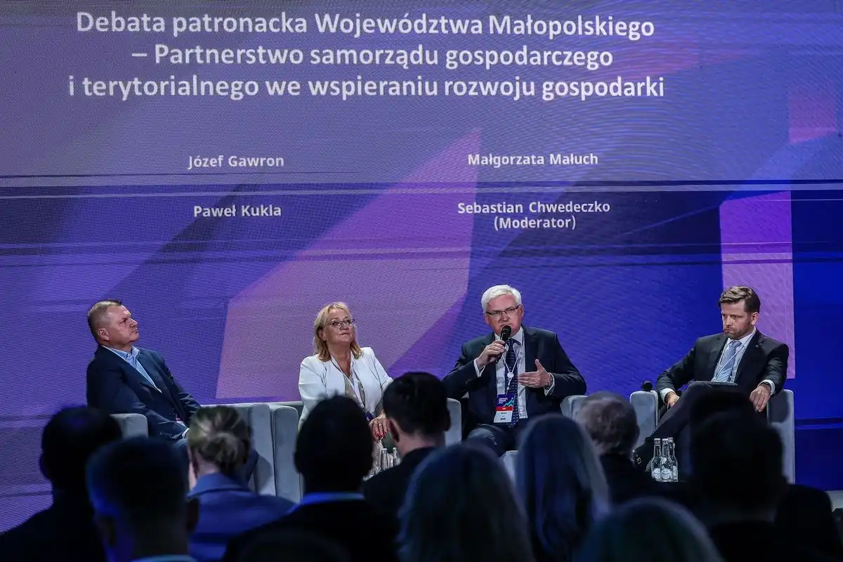 Krynica Forum 2023: Panel o partnerstwie samorządów we wspieraniu gospodarki
