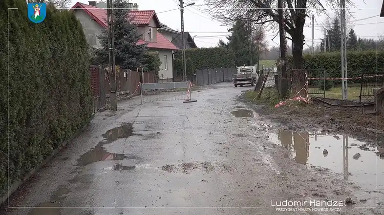 Nowy Sącz: Trwa remont ul. Starowiejskiej na Osiedlu Helena