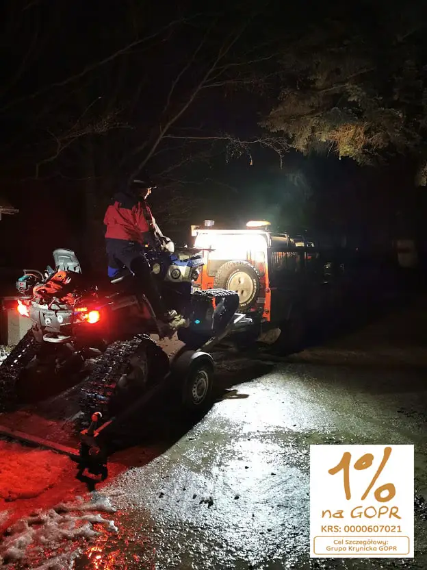 Goprowcy ewakuowali 5 turystów którzy zabłądzili w rejonie Radziejowej