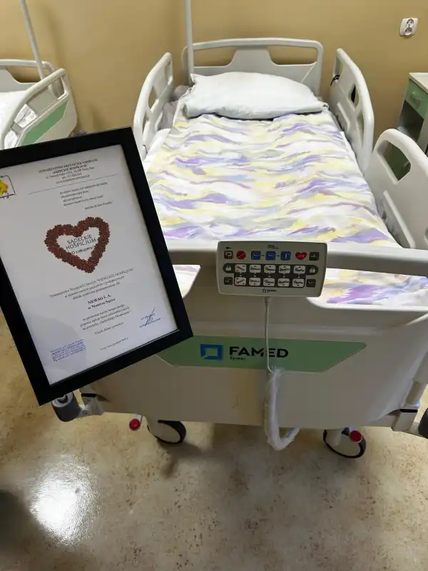 NEWAG wspiera Sądeckie Hospicjum. Sprzęt dla pacjentów i personelu