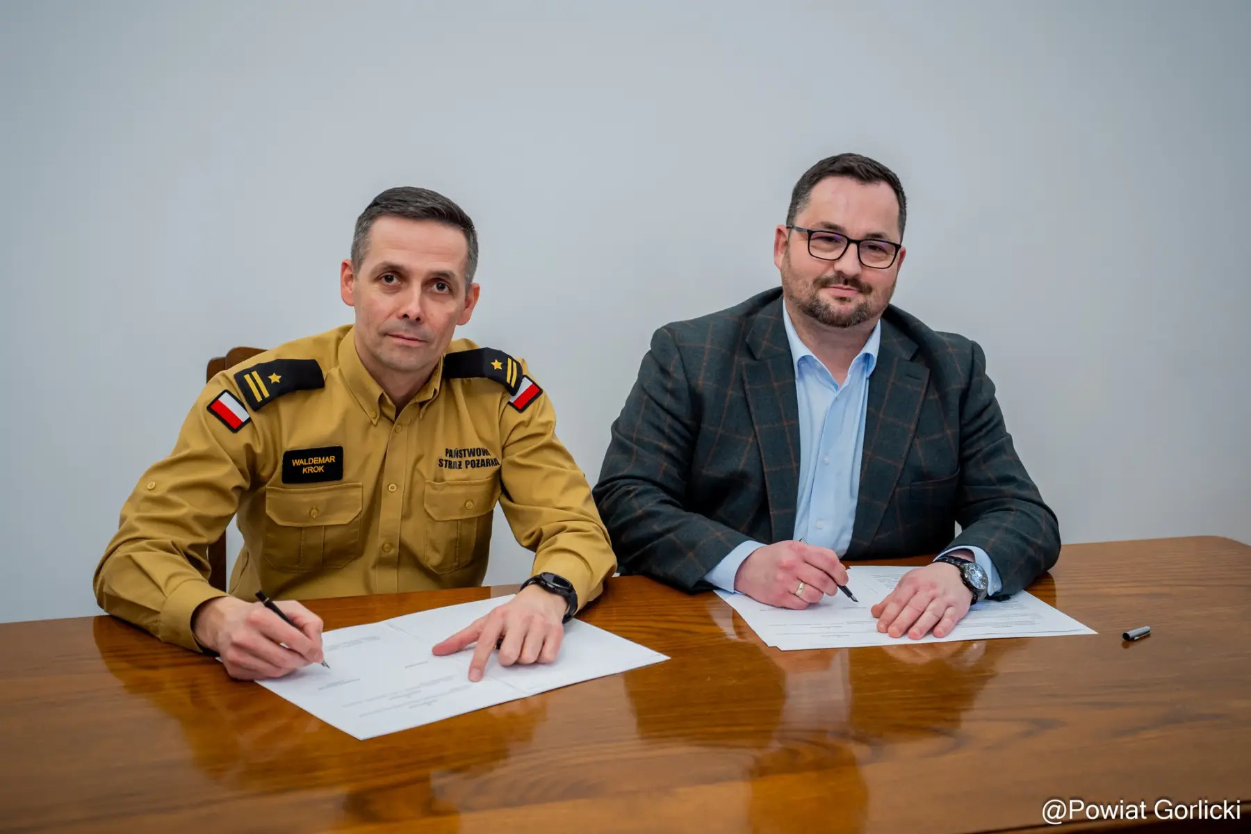 Porozumienie dla bezpieczeństwa. Powiat gorlicki wzmacnia system alarmowania