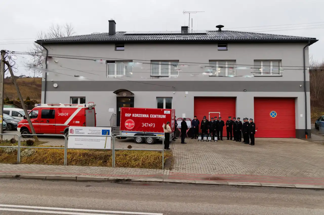 Wojnarowa zyskała nową remizę i wsparcie w postaci pomp ratunkowych
