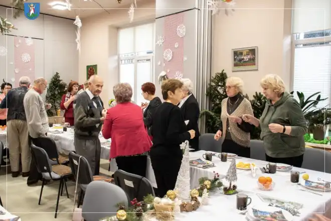 Spotkanie wigilijne w Centrum Sądeckiego Seniora