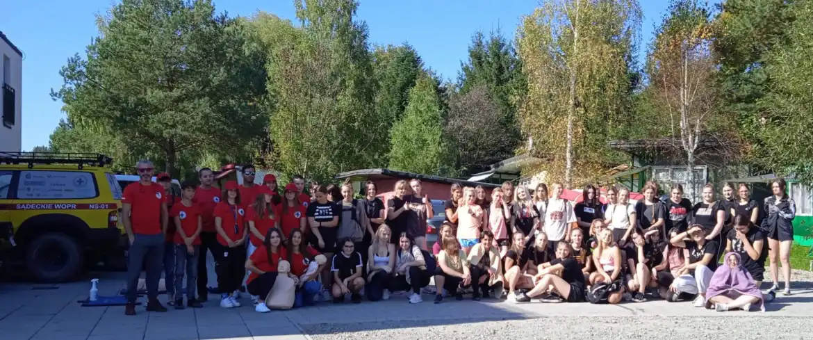 Na tym obozie przyszli policjanci i wojskowi przeszli prawdziwą szkołę życia