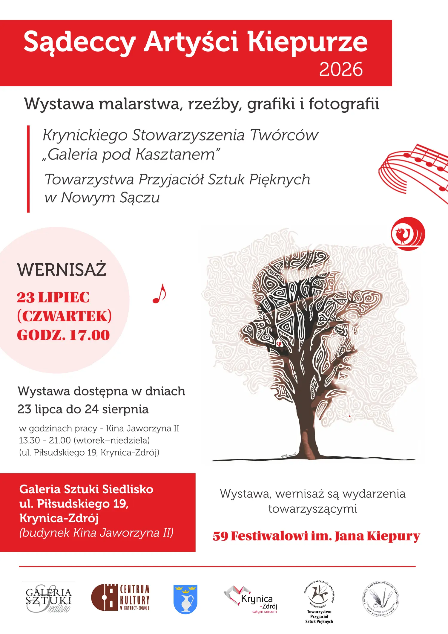 Nowa wystawa w Krynicy-Zdroju. Jan Kiepura oczami sądeckich artystów