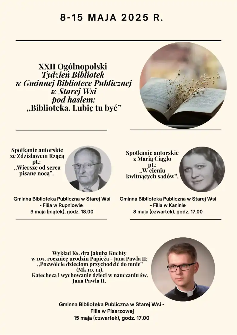 Lubię tu być. Tydzień Bibliotek w Starej Wsi