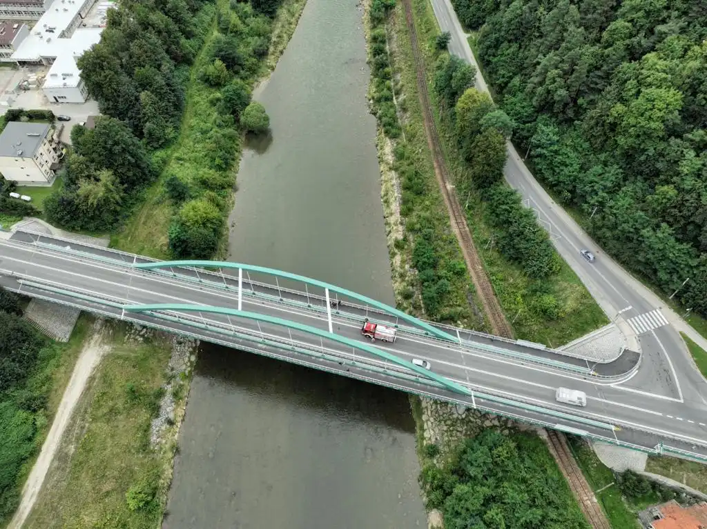 Piwniczna-Zdrój: Strażacy poszukiwali osoby tonącej w Popradzie