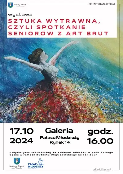 Wernisaż sztuki seniorów w Galerii Pałacu Młodzieży. Integracja i twórcza pasja na Osiedlu Millenium