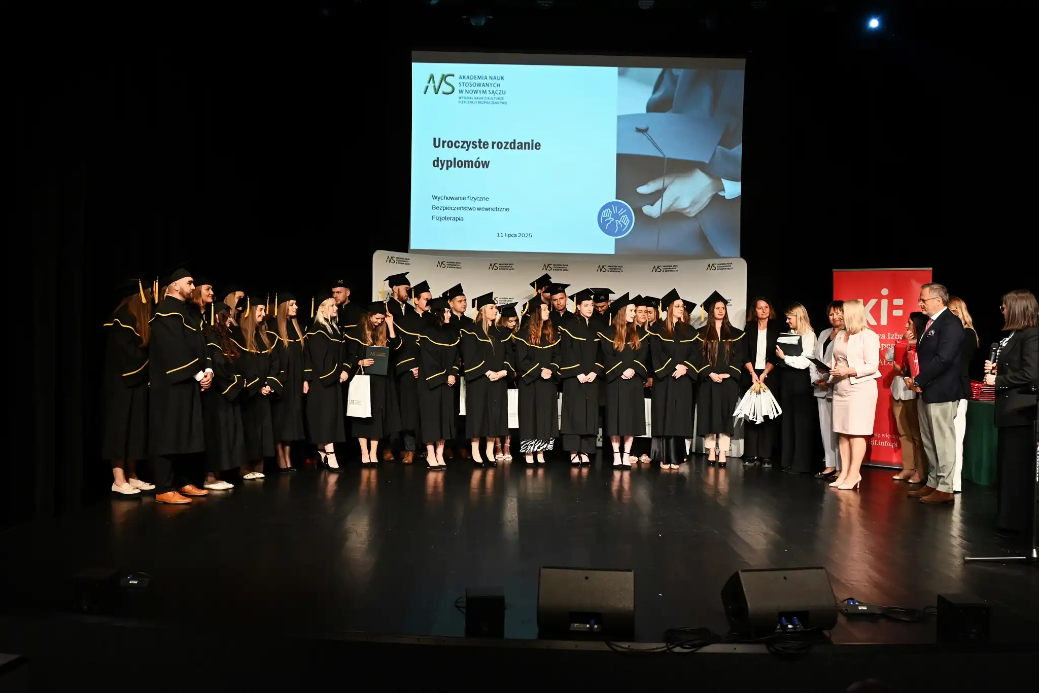 Uroczyste zakończenie studiów na Wydziale Nauk o Kulturze Fizycznej i Bezpieczeństwie