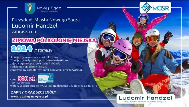 Nowy Sącz: Rusza akcja Bezpieczne Ferie 2024