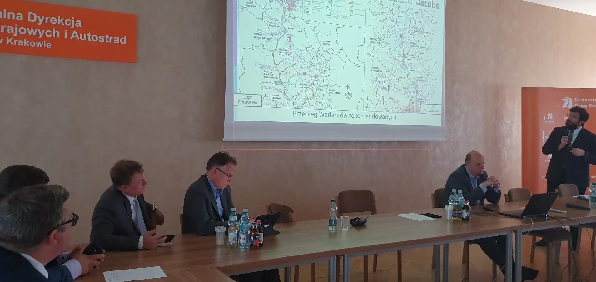 W Krakowie odbyło się spotkanie w sprawie budowy DK75 Brzesko Nowy Sącz