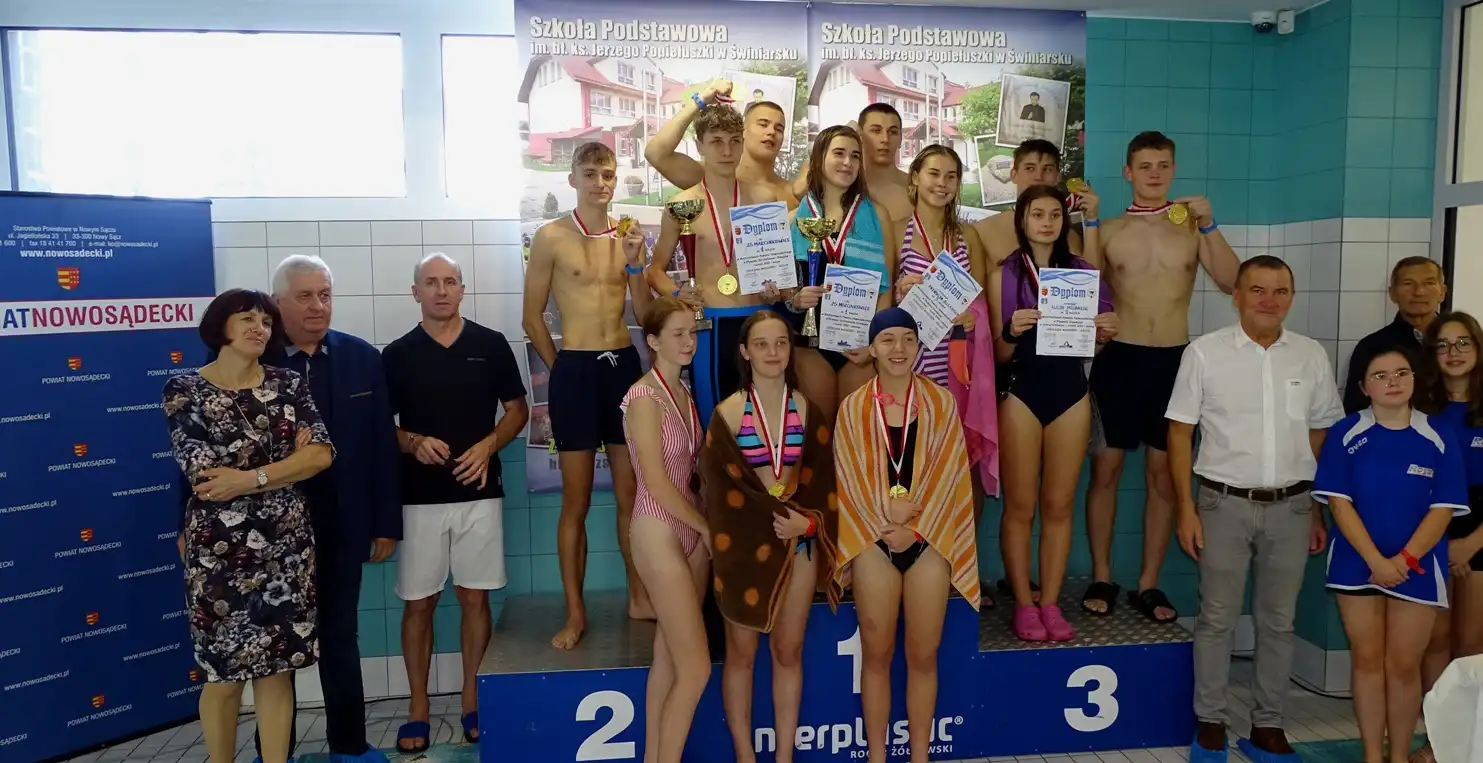W Aqua Centrum Chełmiec odbyły się Mistrzostwa Pływackie Powiatu Nowosądeckiego
