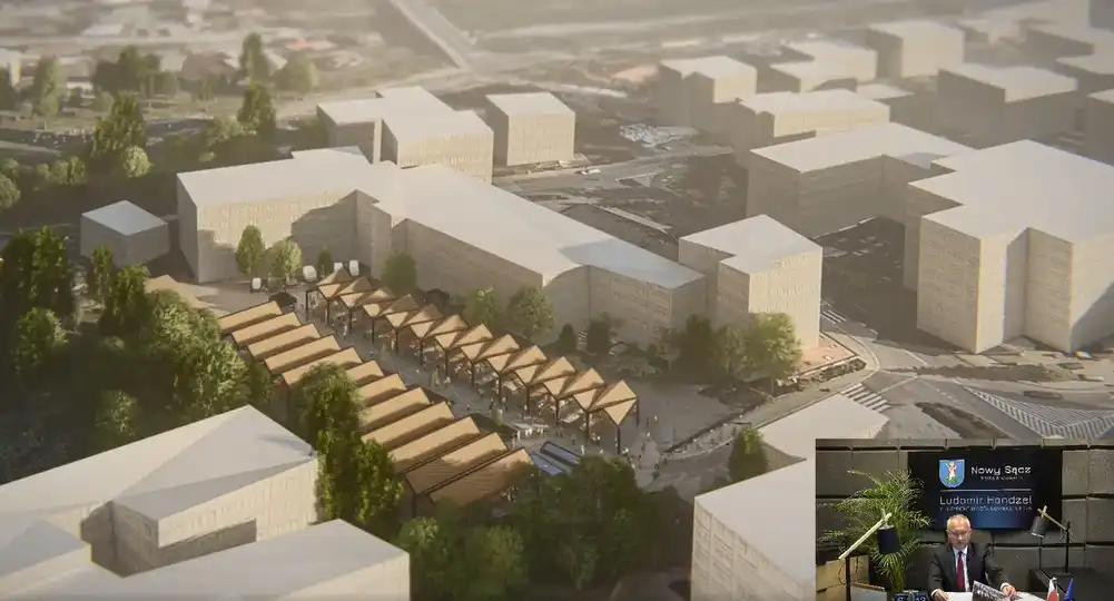 Nowy Sącz: Miasto ma pomysł na zagospodarowanie terenu Rynku Maślanego