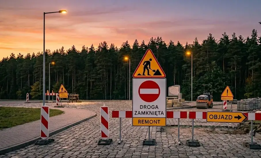 Uwaga kierowcy! Droga Ropa - Brunary zostanie zamknięta. Sprawdź terminy
