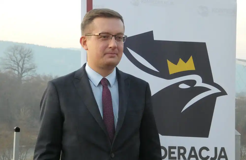 Poseł Robert Winnicki o tranzycie tirów doliną Popradu