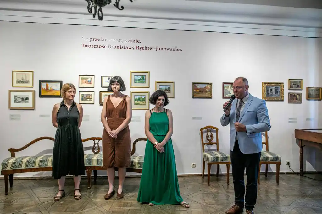 Wernisaż wystawy malarstwa Bronisławy Rychter -Janowskiej w Galerii Marii Ritter